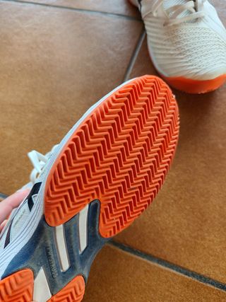 Zapatillas ASICS Swift FF2 Padel Blancas y Naranja