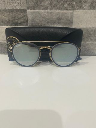 Ray-Ban Occhiali da Sole Specchiati Blu