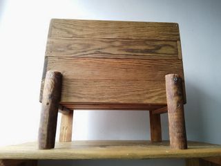 Jardinera con Patas de Madera 40cm