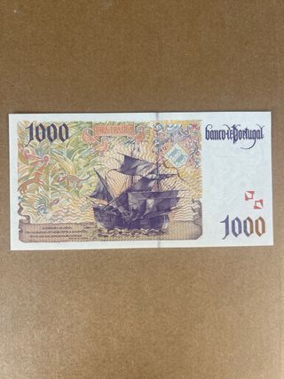 Billete 1000 Escudos Portugal 2000