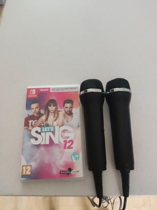 Let's Sing 12 Nintendo Switch + 2 Micrófonos