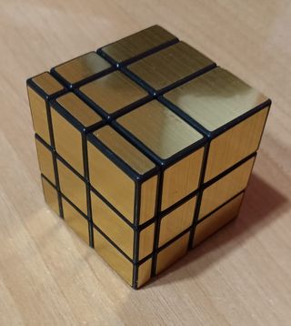 Cubo Rubik Mirror 3x3 Dorado