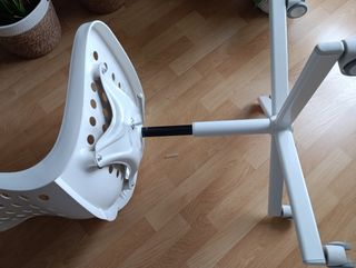 Silla giratoria Ikea blanca