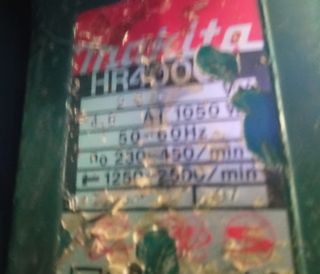 Martillo taladro Percutor  Makita modelo HR4000