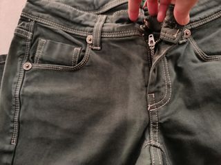 Pantaloni donna skinny verde taglia 27