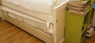 Cama nido hecha a medida, blanca