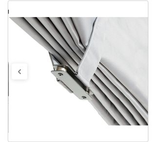 Pérgola de acero y aluminio