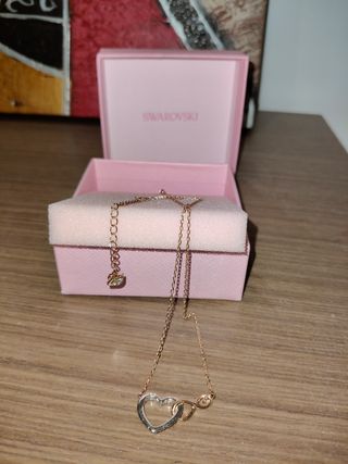 Colgante Swarovski Corazón Infinito