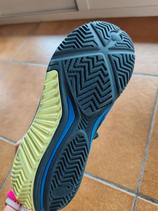 Zapatillas Asics Gel Resolution 15 Padel Azul y Am