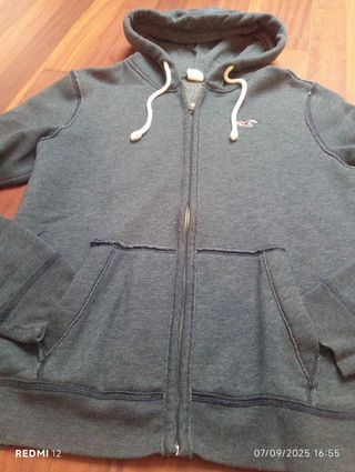 Sudadera Hollister Azul