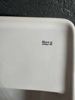 Lavabo Rectangular Roca Blanco