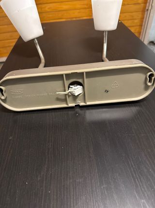 Aplique Doble IKEA Basisk V0405 Plata