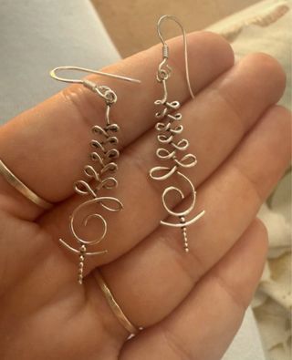 Pendientes Unalome Plata de Ley