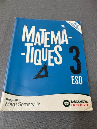 Mary Somerville 3 ESO. Matemàtiques
