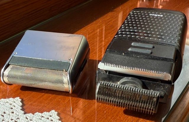 Máquina de afeitar Braun System 3 antigua