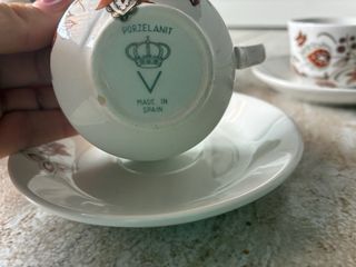 Juego de café tetera y tazas