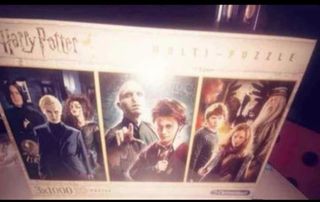 Puzzle Harry Potter 3x1000 piezas