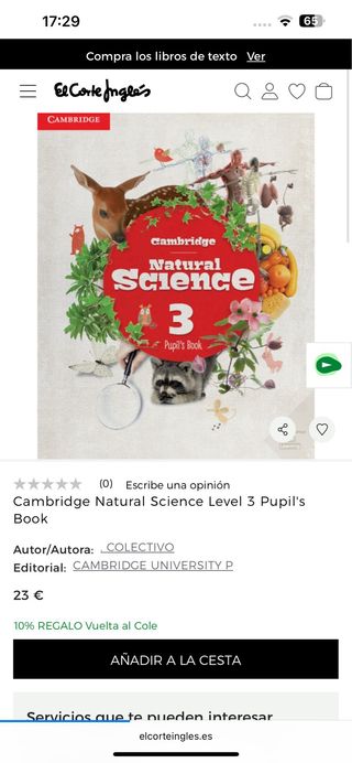Cambridge Natural Science Level 3 Pupil's Book ...