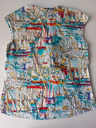 Blusa Pedro del Hierro marinera Talla XS