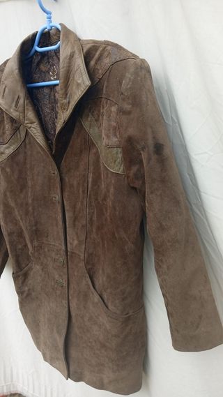 Cazadora Piel Vintage Talla 4XL