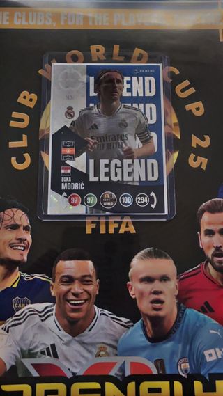 Luka Modric Mundial de Clubes Panini