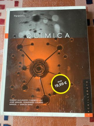 Química. 2º Bachillerato