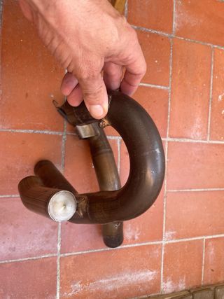 colectorFMF ( sin silenciador)  Husqvarna 350 40mm