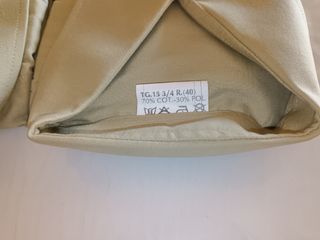 Set 2 Camicie Beige 15 3/4 R