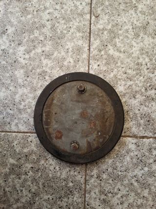 Catadióptrico Rojo 11,5cm antiguo