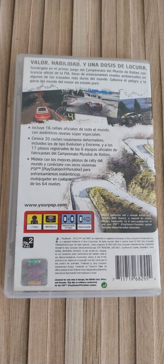 Wrc PlayStation psp