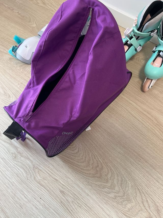 Patines Oxelo Talla 32-34 protectores casco y bols