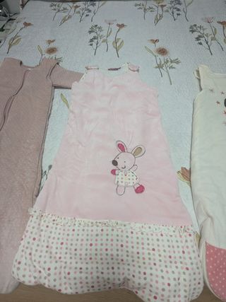 Lote de 3 sacos invierno de dormir de bebé 