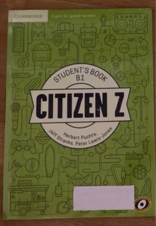 Citizen Z B1 Student's Book with Augmented Reality