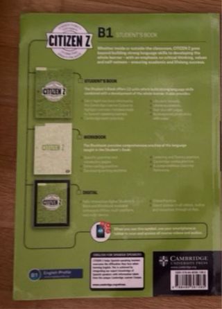 Citizen Z B1 Student's Book with Augmented Reality