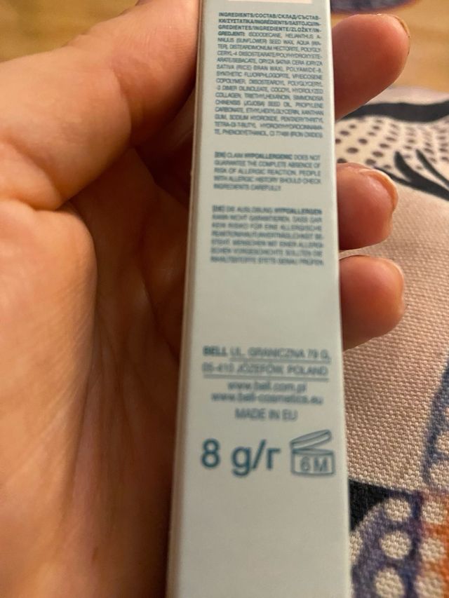 Máscara de pestañas Bell Vegan Collagen Waterproof