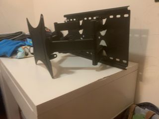 Soporte de pared para TV negro