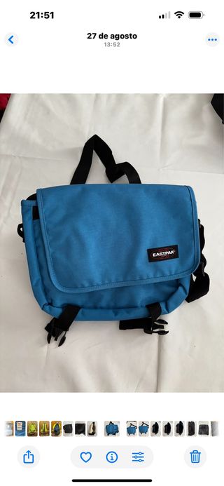 Bolso Eastpak azul pequeño 