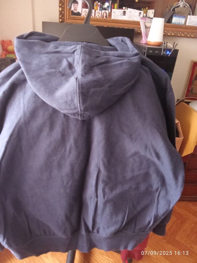 Sudadera con capucha azul Supply