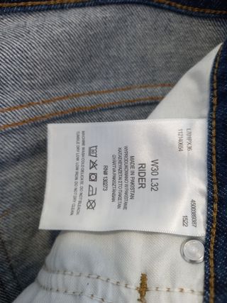 Pantalones vaqueros Lee azules