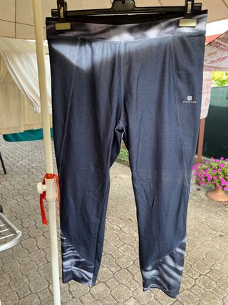 Leggings sportivi Domyos neri
