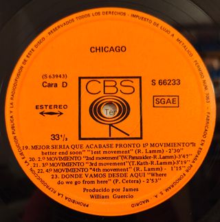 Chicago disco LP