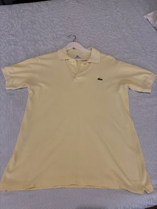 Polo Lacoste Amarillo