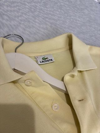 Polo Lacoste Amarillo