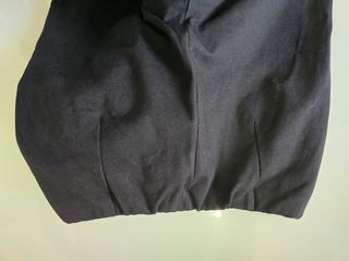 Alta calidad viscosa, pantalones negro mujer