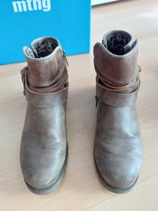 Botines Xti Marrones Talla 38