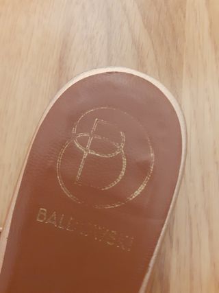 Sandali Baldowsky oro con borchie