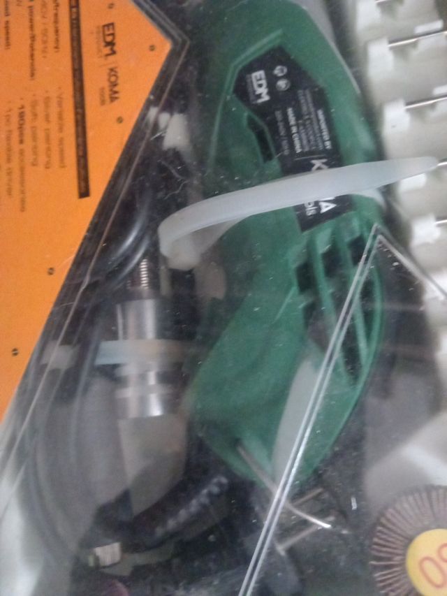 Kit Herramienta Rotatoria EDM 170W 190 Piezas