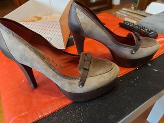 Zapatos Venty Talla 39 Marrones