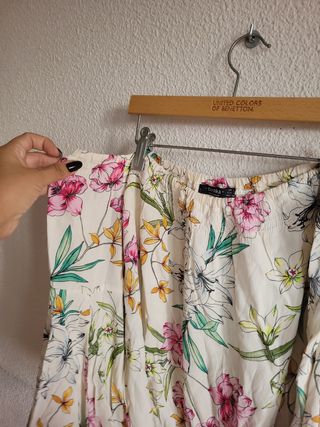 Camisa floral Bershka multicolor
