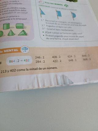 MATEMATICAS 3 PRIMARIA, 3 TRIMESTRE